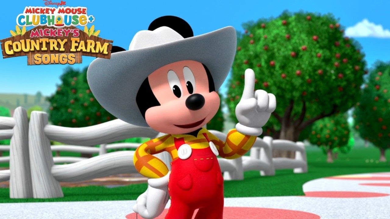 Mickey Mouse Clubhouse+ Mickey's Country Farm Songs S01E06 The Farmer in the Dell | Disney Jr Review