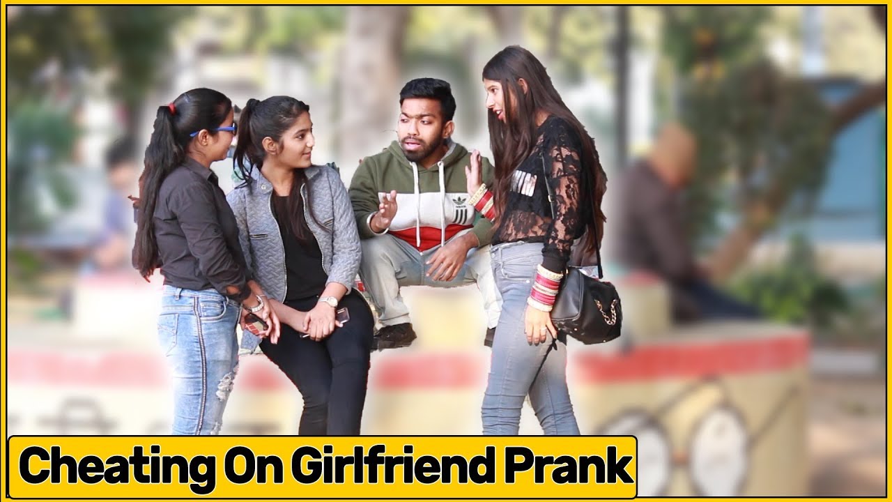 Cheating on Girlfriend By Simran Kaushik Ft. Vibhu ( Guddu Ke Pranks ) | Desi Girl