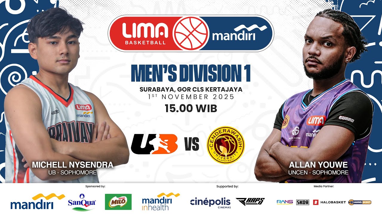UB vs UNCEN | Men's Division 1 | Surabaya I Nov 1