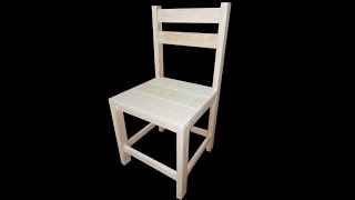 Making a simple and easy Dining  chair