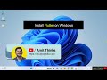 How to install Flutter on Windows 10/ 11 | Amit Thinks Mp3 Song