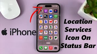 How To Show 'Location Services' Icon In Status Bar On iPhone