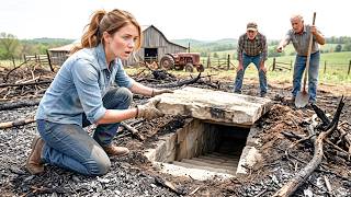 She Burned 40 Years of Overgrowth Behind the Barn — Then Found Stone Steps Beneath the Ash