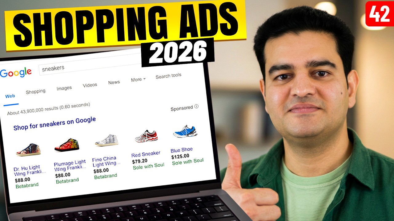 Google Shopping Ads Tutorial 2026 | How To Setup Google Ads for ...