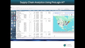 Supply Chain Analytics Using ProLogix AI 2025