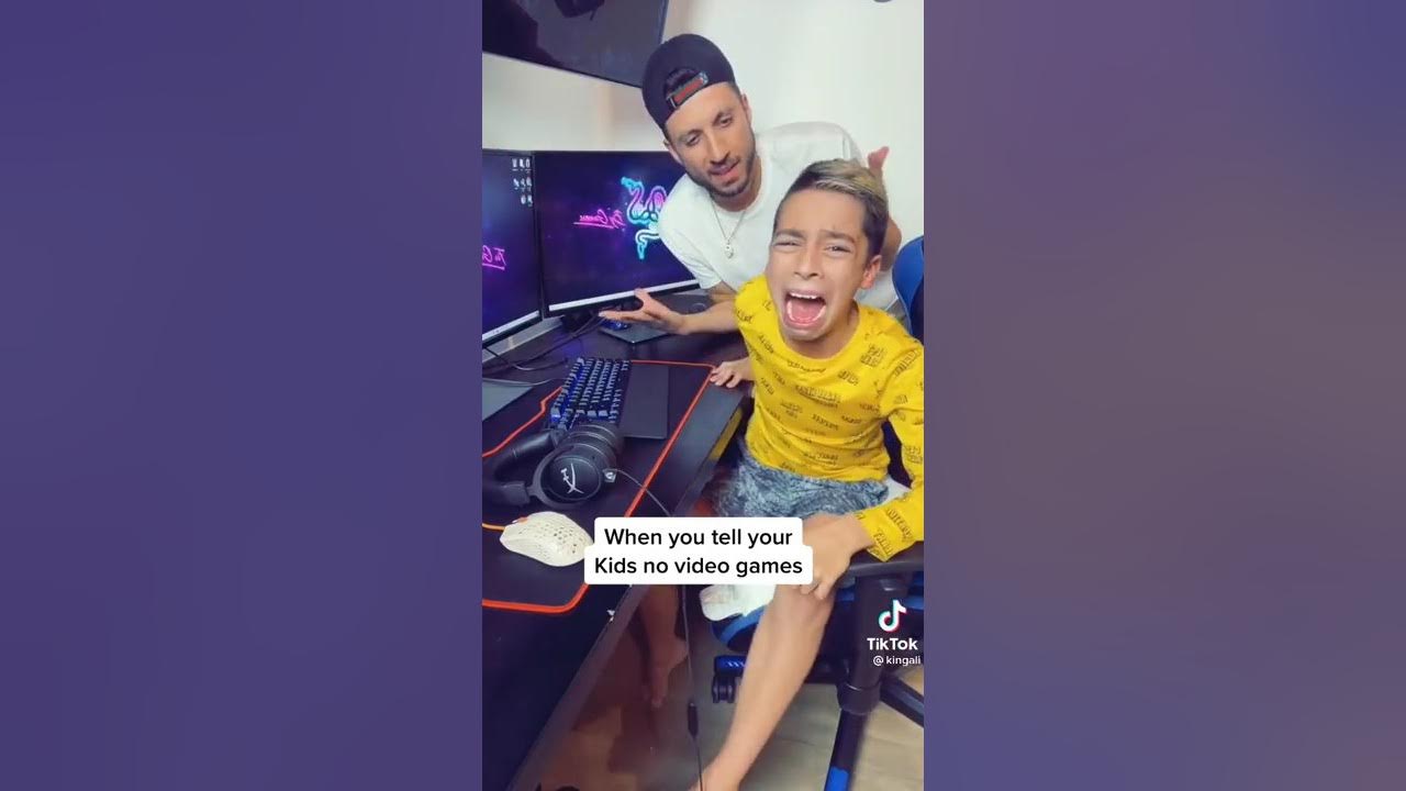 When you tell your kids no video games 🤣🤣Royalty family tiktok