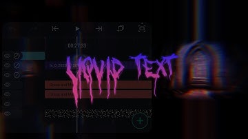 LIQUID TEXT ANIMATION LIKE AE || Alight Motion tutorial (FREE PRESET)