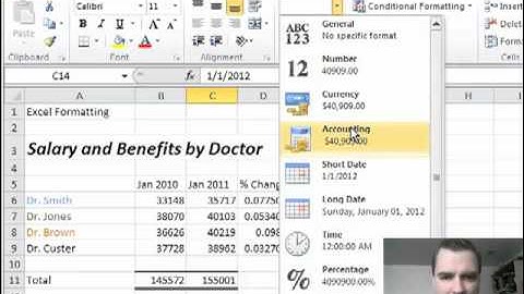 Excel Video 213 Format Cells, Part 3