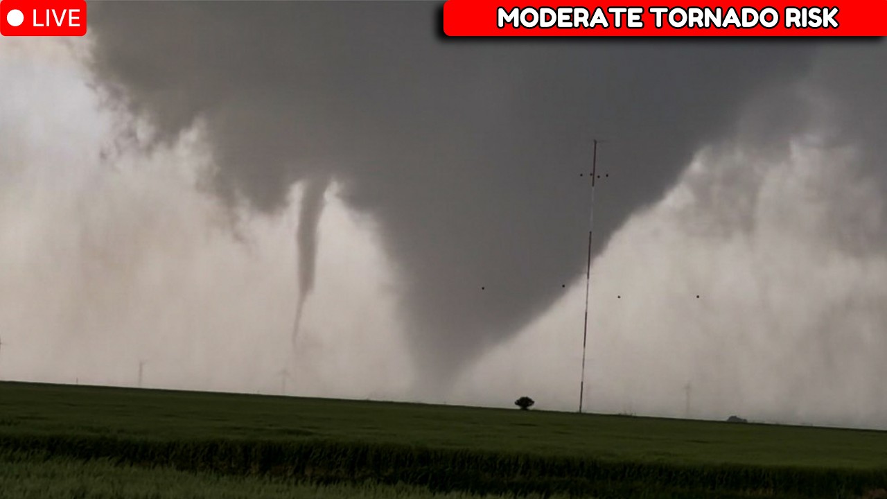 🔴SIGNIFICANT TORNADO RISK - STORM CHASERS LIVE - YouTube
