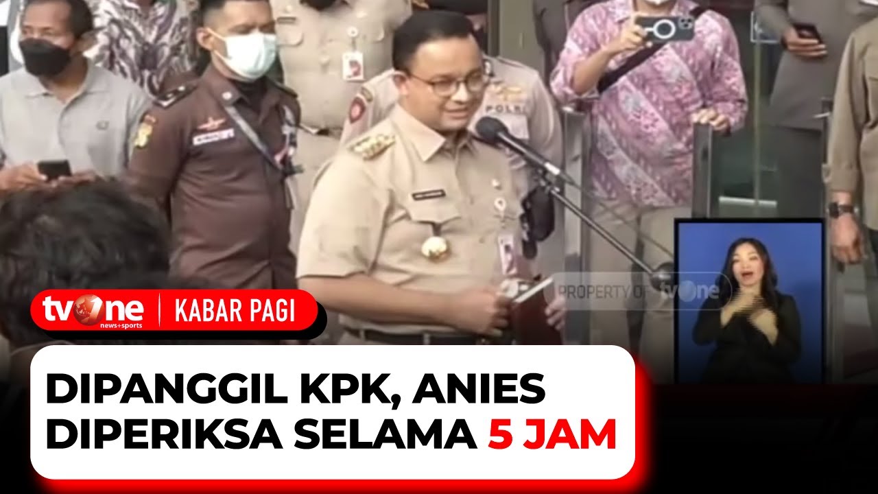 Anies dipanggil kpk