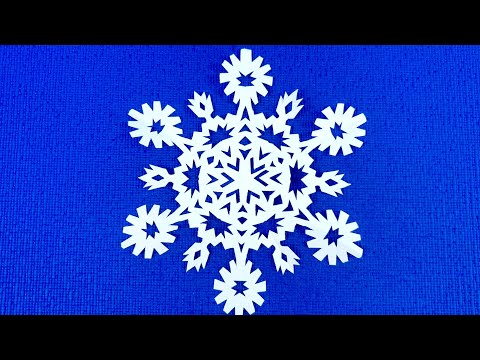 Видео: Колко красиво е да изрежете снежинки
