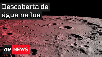 O que existe na superfície da Lua?