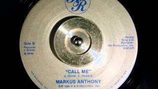 Markus Anthony - Call Me