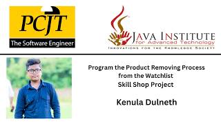 Task 26: Program the Product Removing Process from the Watchlist.