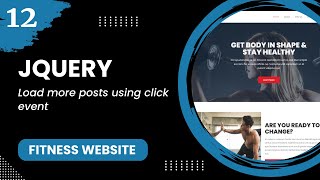 jQuery #12 - Load more posts using click event