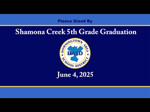 2025 Shamona Creek Elementary School 5th Grade Graduation