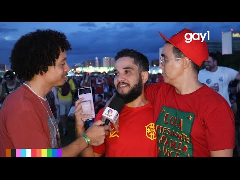 Entrevistamos o público durante o Festival do Amanhã na Posse do Lula