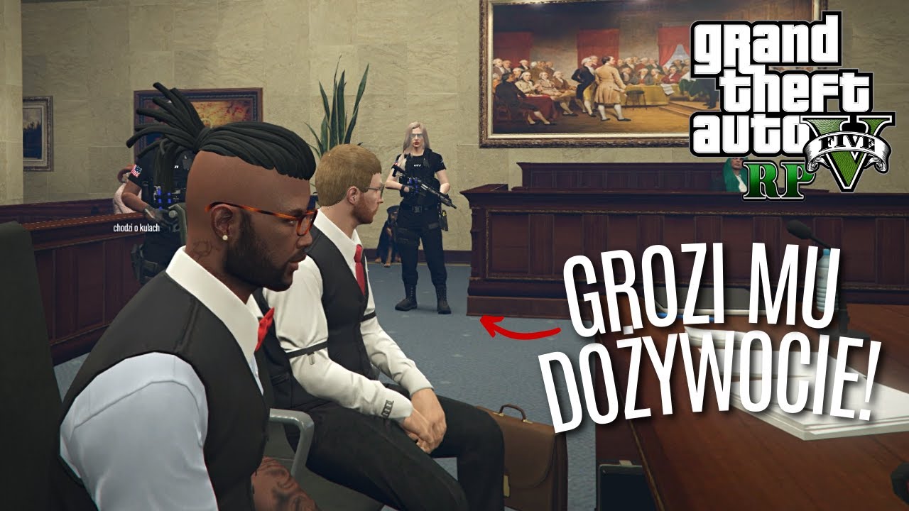 ERWIN jako ADWOKAT na ROZPRAWIE DII GARCON! | EWRON GTA RP odc.189