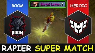 RAPIER SUPER MATCH - Boom Esports vs Heroic PGL Wallachia S1 Group Stage Dota 2