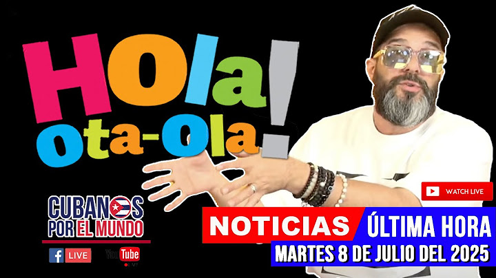 Alex Otaola en vivo, últimas noticias de Cuba - Hola! Ota-Ola (martes 8 de julio del 2025)
