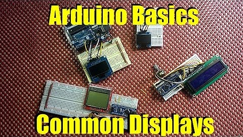 Arduino Display Types