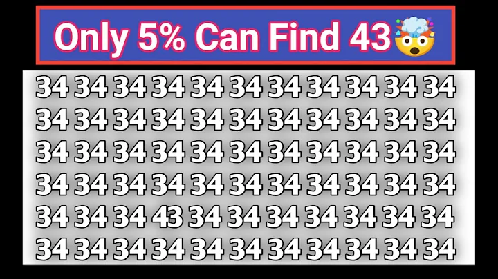 Only 1% Can Find the Hidden Number in This Puzzle! 🔍🔥