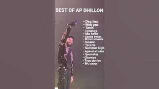 TOP 15 SONGS OF AP DHILLON || Audio jukebox || Best of AP dhillon