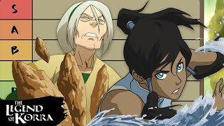 Legend of Korra Tier List 💪 | Avatar: The Last Airbender