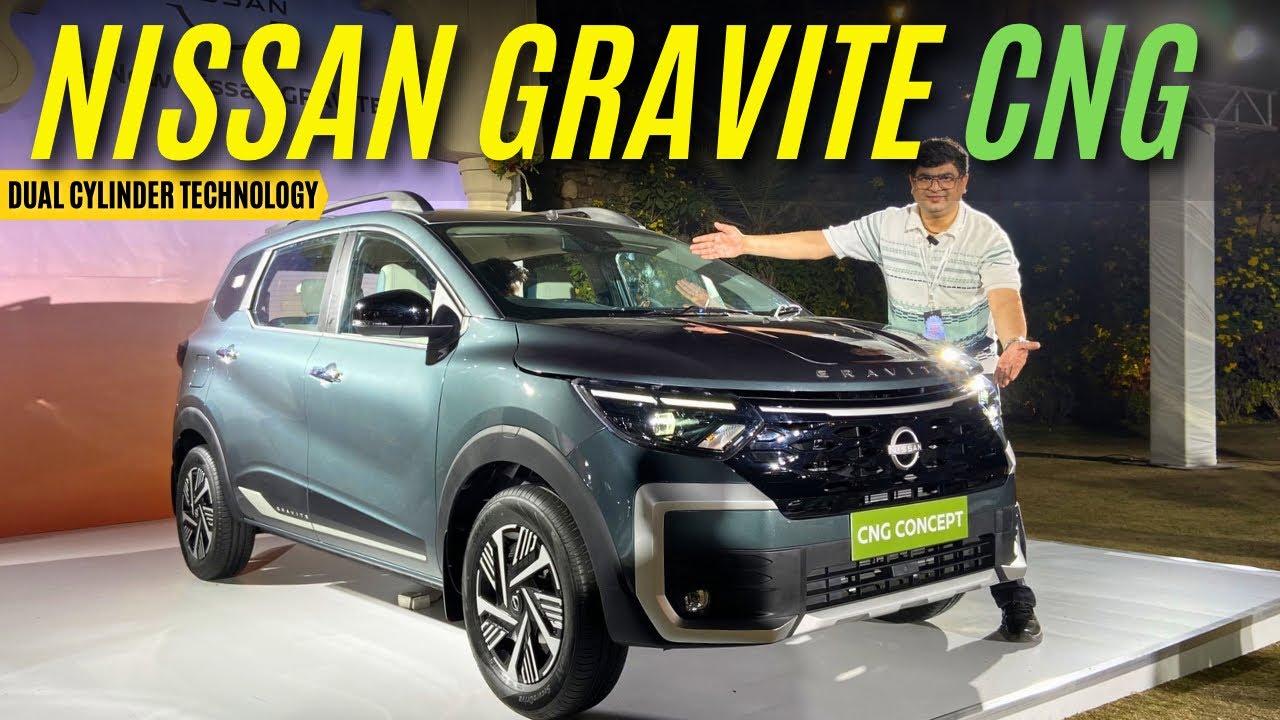 Nissan GRAVITE CNG 2026 🔥 Dual Cylinder | 7 Seater Mileage King? Full Details Hindi