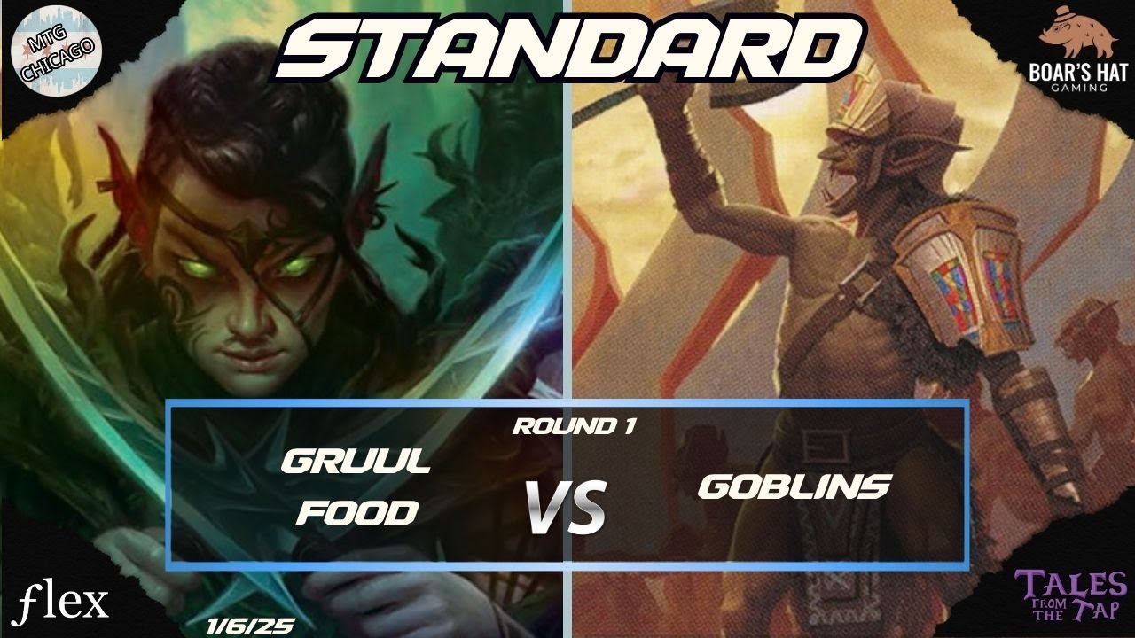 Gruul Food Ramp VS Goblins [MTG Standard Round 1] - YouTube