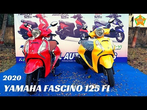 Yamaha Fascino 125 Fi BS-VI First Look @HiddenTreasuresIndia