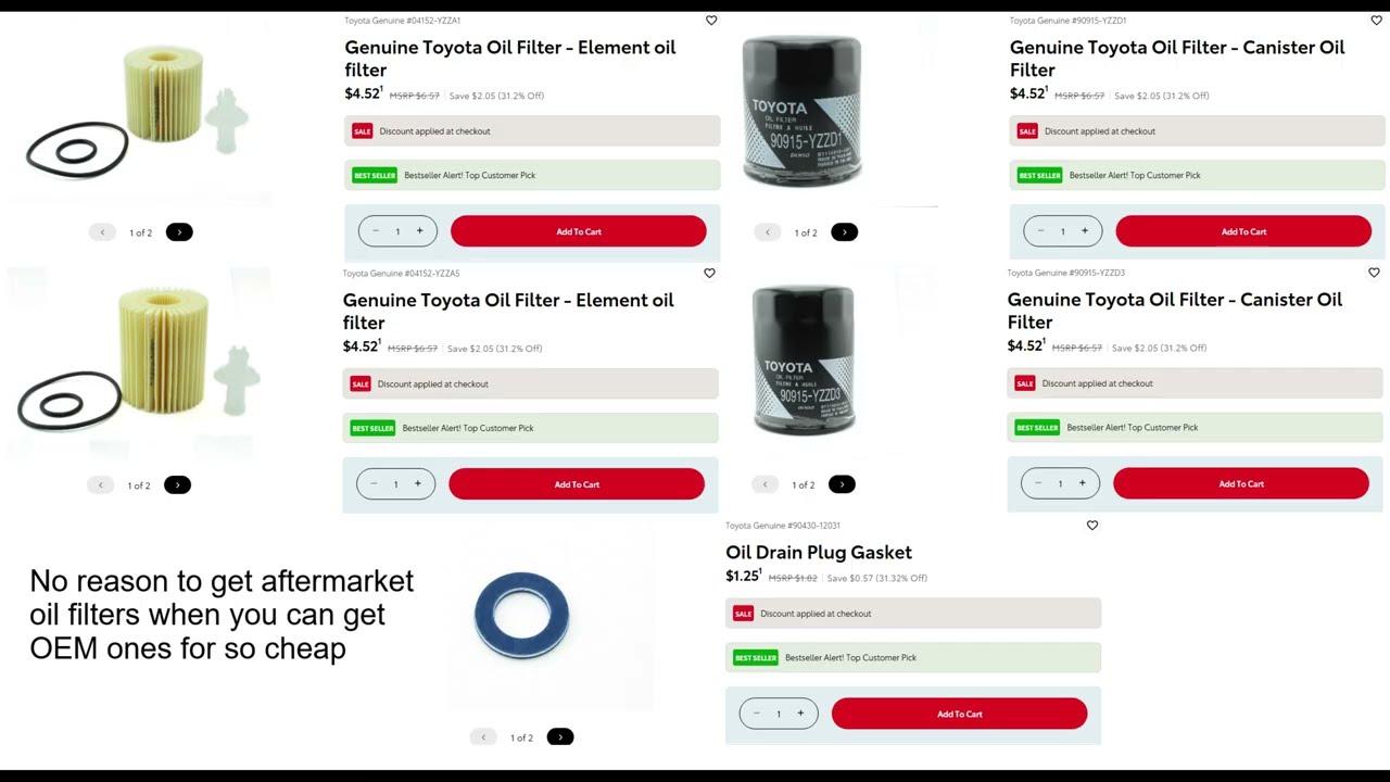 How to Find Toyota/Lexus OEM Part Numbers And Buy Them Cheap Online