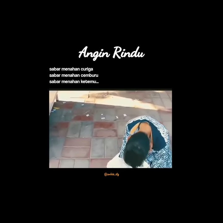 Story WA Angin rindu