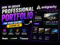 How to Create a Professional Video Editing Portfolio Using AI
