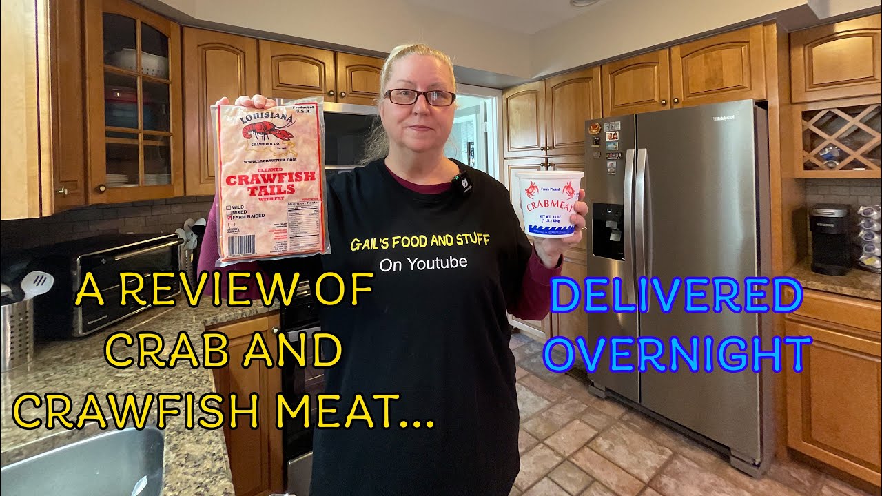 My Review of Crab and Crawfish Meat - Delivered Overnight From Louisiana to Va!!