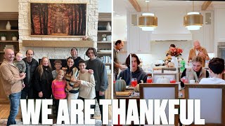 THANKSGIVING IN OUR HOME