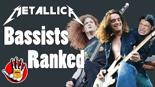 Top 5 Metallica Bass Players | RANK EM ALL!
