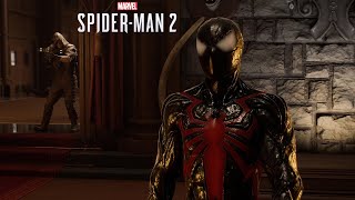 Peter Finds Out Where Kraven Is With The Symbiote Surge Suit - Marvel&#39;s Spider-Man 2 (4K 60fps)