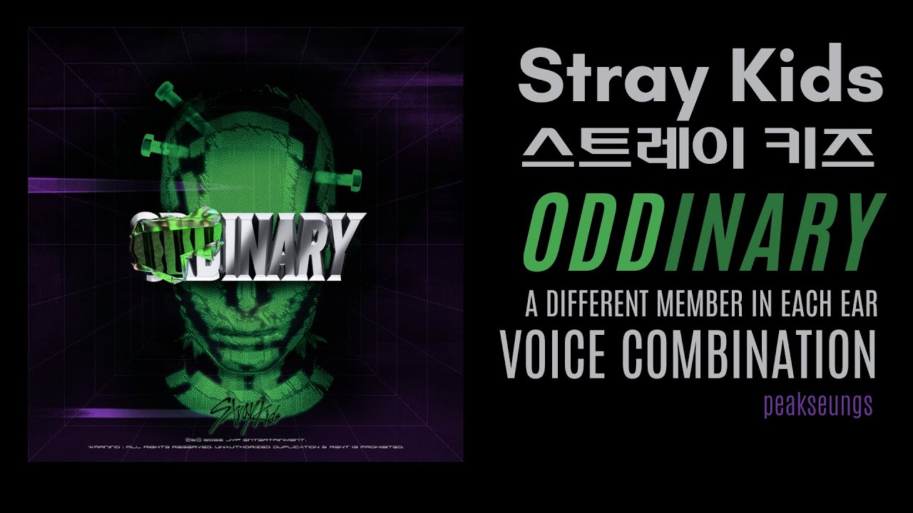 Stray Kids Voice Combination – ODDINARY