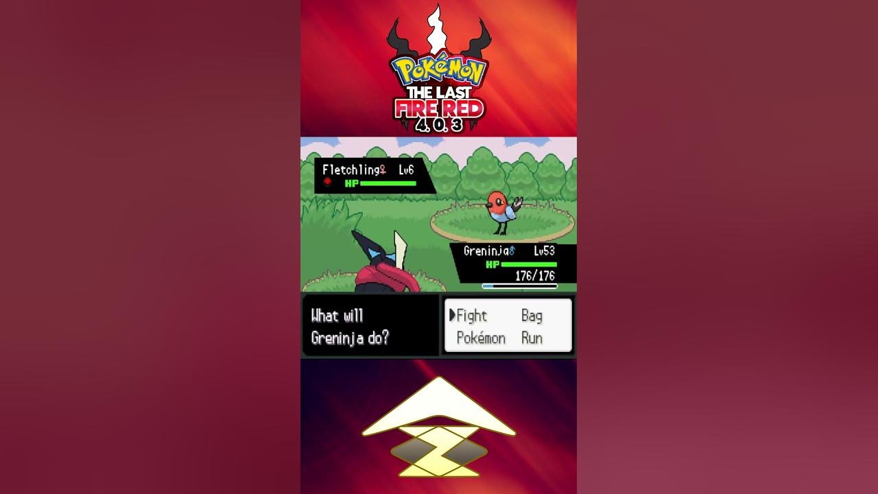 Como Mudar a Nature do Pokémon - Pokémon The Last Fire Red V4.3 (GBA)  #shorts 