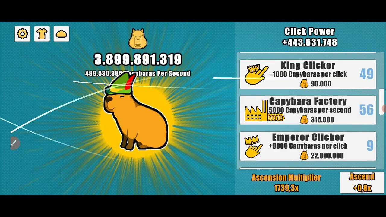 como quase zerar o jogo dá capivara click - YouTube