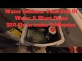 Water Softener Tank Full Of Water And Wont Drain $20 Quick Fix