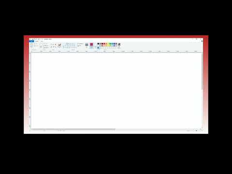 How to Draw LG Logo in MS Paint