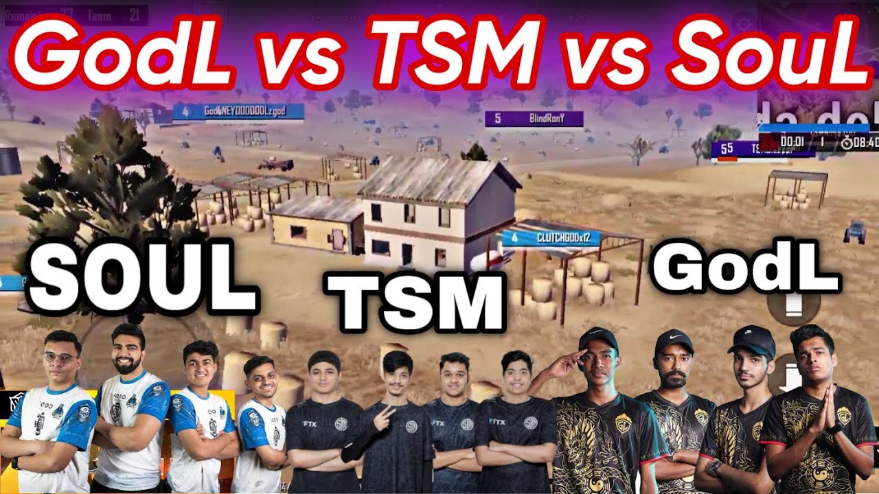 GodL vs SouL vs TSM | Pan fight | soul scrims | godL scrim | soul vs ...