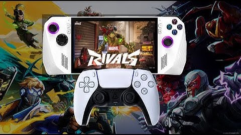 How to Connect Dualsense Controller on ROG Ally. marvel rivals gameplay 2025 update