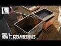 How to Clean Beehives - The Bush Bee Man