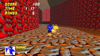 Sonic Robo Blast 2 1.09.4 : Red Volcano Gameplay