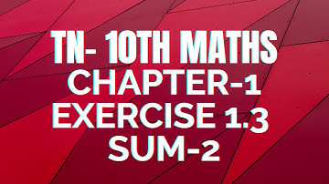 TN 10TH MATHS  State board |Chapter-1 Relations and Functions |Exercise 1.3 Sum-2 |MOM|EASYMATHS