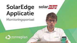 SolarEdge app voor monitoring van de zonnepanelen screenshot 1