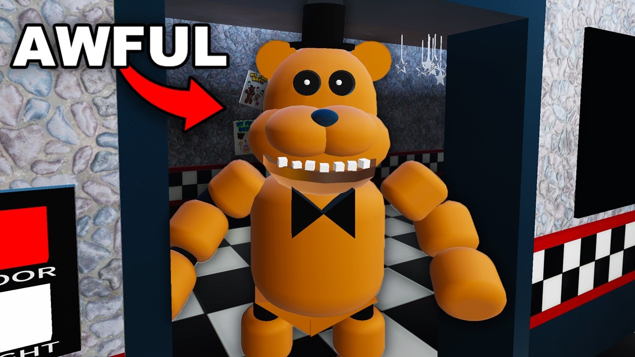 Playing The WORST FNAF Ripoffs...